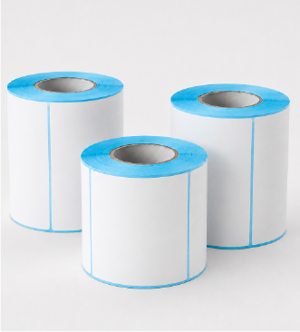 Direct thermal and thermal transfer labelstock rolls for barcode and logistics labels
HTML: alt="Direct thermal and thermal transfer labelstock rolls for barcode and logistics labels"